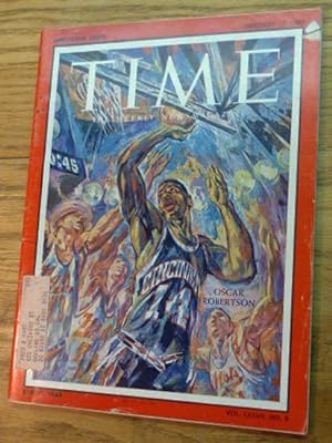 Time Magazine - February 17, 1961 - Oscar Robertson on cover