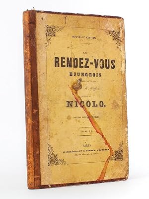 Les Rendez-Vous Bourgeois. Opéra comique en un acte. Paroles de Mr. Hoffmann. Partition Piano et ...