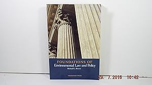 Foundations of Environmental Law and Policy