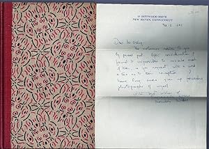 THE CABALA with AUTOGRAPH LETTER SIGNED (ALS)