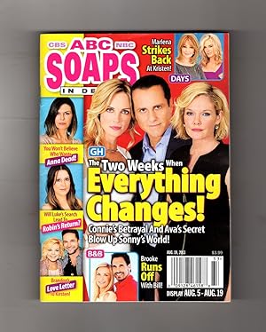 ABC Soaps in Depth - August 19, 2013. General Hospital, The Young and the Restless, The Bold & th...