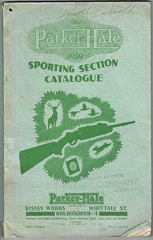 The Parker-Hale 1939 Sporting Sections (gun) Catalogue, with "FRASER COMPANY" Canadian Price List
