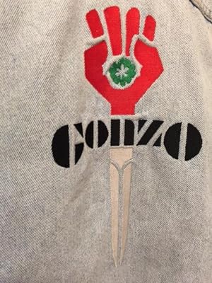 Embroidered Gonzo Fist Jean Jacket