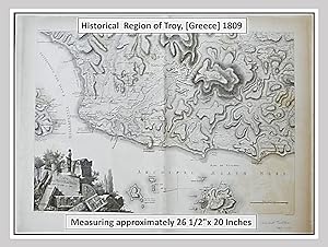 Carte de la plaine de Troie levee en 1786 et 1787