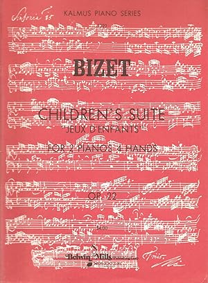 Children's Suite (Jeux D'Enfants) for 2 Pianos 4 Hands