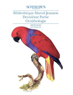 Bibliothèque Marcel Jeanson - Deuxième Partie: Ornithologie (Catalog code: 'VOLIERE')