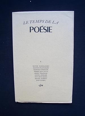 Le Temps de la poésie - Cahier n°1 -
