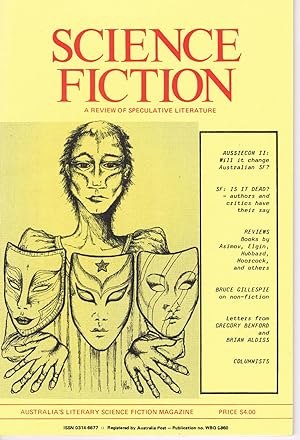 Science Fiction: A Review of Speculative Fiction No. 20, Vol. 7, No.2,1985