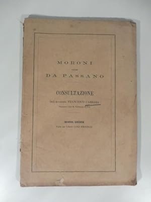 Florentina Legitimae Retorsionis. Consultazione a favore di Andrea Moroni contro marchese da Passano