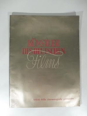 Kunster des deutschen Films / Artisti della cinematografia germanica