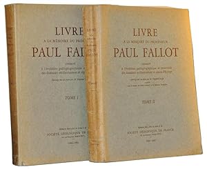 Livre a la mémoire du Professeur Paul Fallot, consacré à l'évolution paléogéographique et structu...