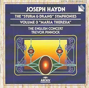 Joseph Haydn : Die Sturm und Drang-Symphonien: "Maria Theresia" Symphony no. 41 in C major / Symp...