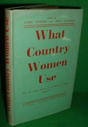 WHAT COUNTRY WOMEN USE