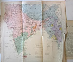Maps Language Map of the East Indies, I; British India and the Border States.