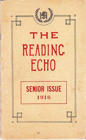 THE READING ECHO, DEVOTED TO THE INTERESTS OF THE FLEMINGTON HIGH SCHOOL, JUNE 1916