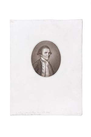 Sepia Portrait of Capt. James Cook