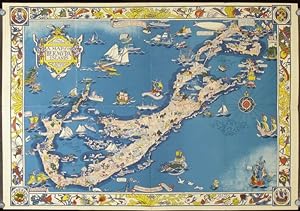 A Map of the Bermuda Islands.