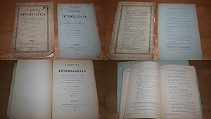 Fabricia Entomologica. Première Partie. + Spécimen daté 1853.