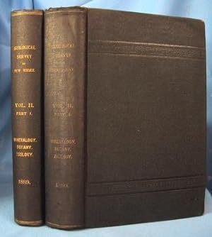 FINAL REPORT OF THE STATE GEOLOGIST , MINERALOGY, BOTANY, ZOOLOGY Volume II, Parts 1 & 2 (2 Volumes)