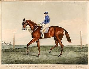 Poison, the Property of Mr. Ford, Winner of the Oaks Stakes, at Epsom, June 2nd. 1843. By Plenipo...