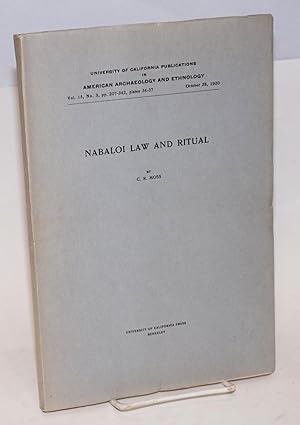Nabaloi law and ritual