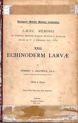 Echinoderm Larvae (L.M.B.C. Memoirs on Typical British marine Plants and Animals, Number XXII)