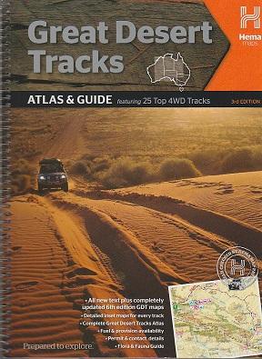 Australia Great Desert Tracks Atlas and Guide: HEMA.A.DIS20SP