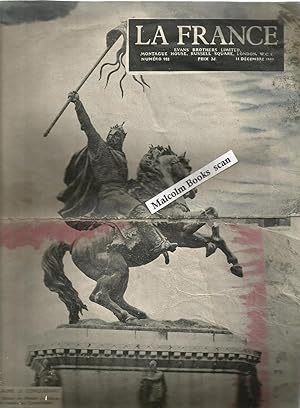 La France ; Magazine / Newsletter. Numero 988. 11th Decembre 1940