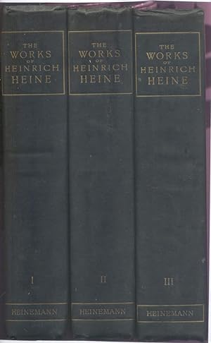 The Works of Heinrich Heine,Limited Edition 3 Vols