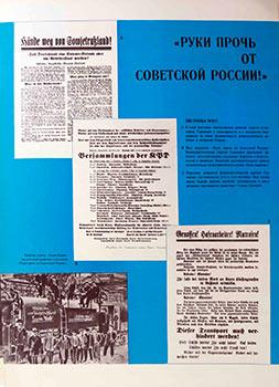 Take your Hands off Soviet Russia.Ruki Proch' ot Sovietskoi Rosseii!(Poster commemorating the 50t...