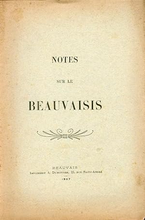 Notes sur le Beauvaisis