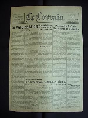 Le Lorrain - N° 2 1944