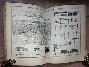 Encyclopédie. Art Militaire, Fortification, Artillerie, &c.