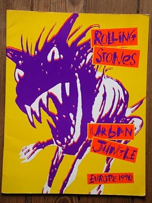 Rolling Stones. Urban Jungle. Europe 1990. Programme