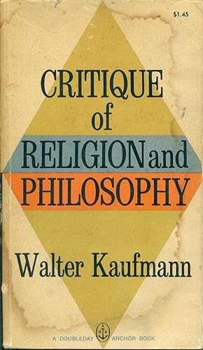 CRITQUE OF RELIGION AND PHILOSOPHY