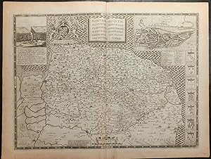 Theatre of the Empire of Great Britaine. Norfolk A County Flourishing & Populous Describes and De...