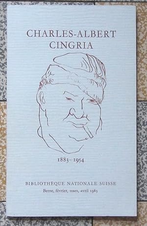 Charle-Albert Cingria 1883-1954. Exposition du centenaire