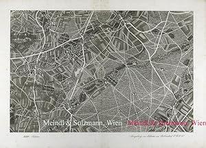 "Umgebung von Salenau und Leobersdorf im V.U.W.W." - Aus: Perspectiv-Karte des Erzherzogthums Oes...