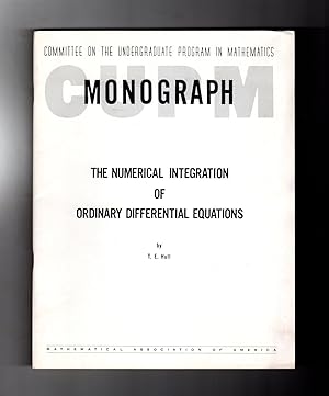 The Numerical Integration of Ordinary Differential Equations. C.U.P.M. Monograph