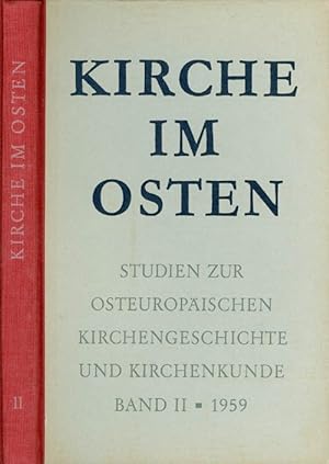 Kirche im Osten: Studien zur osteuropäischen Kirchengeschichte und Kirchenkunde (Band 2 - 1959)