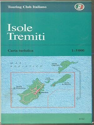 Isole Tremiti carta turistica 1: 5 000