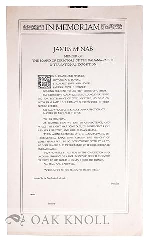 IN MEMORIAM JAMES MCNAB