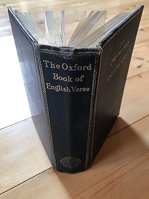 The Oxford Book of English Verse 1250-1900