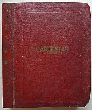 Carter Carburetor Corporation Service Data Manual