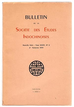 WOU TSO-T'IEN (Nouveau livre des T'ang) Bulletin de la Societe des Etudes Indochinoises Nouvelle ...