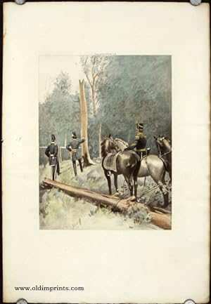 Troopers Mounted, 1889.
