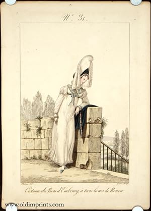Costume du Bois d'Embourg, a trois lieues de Rouen. No. 31.