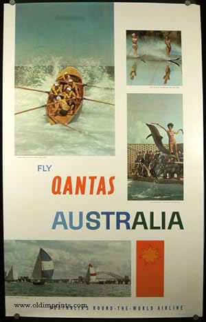 Fly Qantas Australia. Australia's Round - the - World Airline.