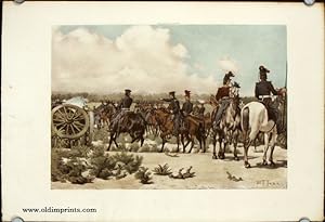 Field Artillery. Major Ringold Directing the Operations of His Battery, Palo Alto, May 8, 1846.
