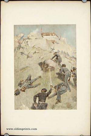 Voltigeurs and Infantry Assault of Chapultepec, 12 September, 1847.